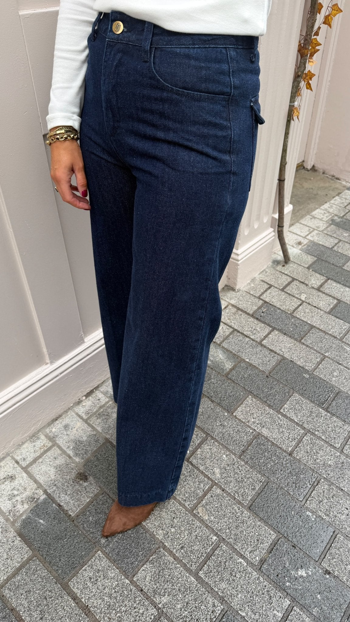 Pepino Palazzo Jeans Wide Leg - Lily's Boutique