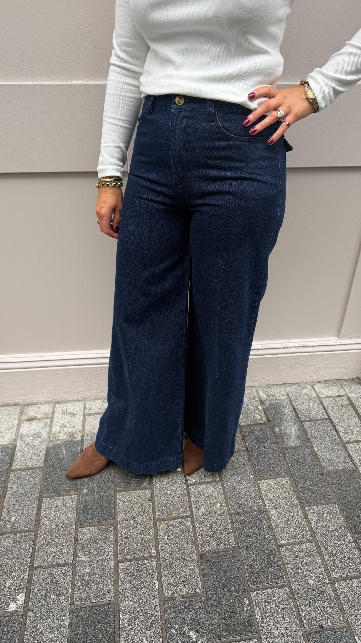 Pepino Palazzo Jeans Wide Leg - Lily's Boutique