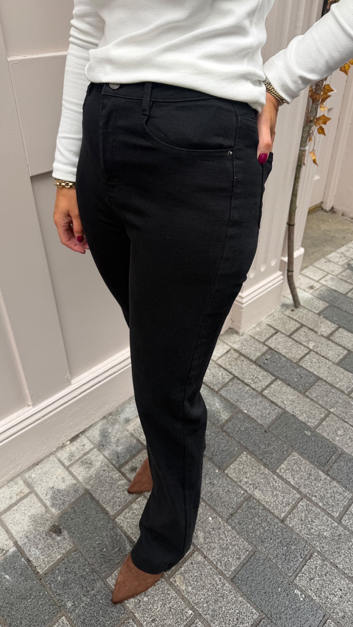 Jenny Black Straight leg Jeans