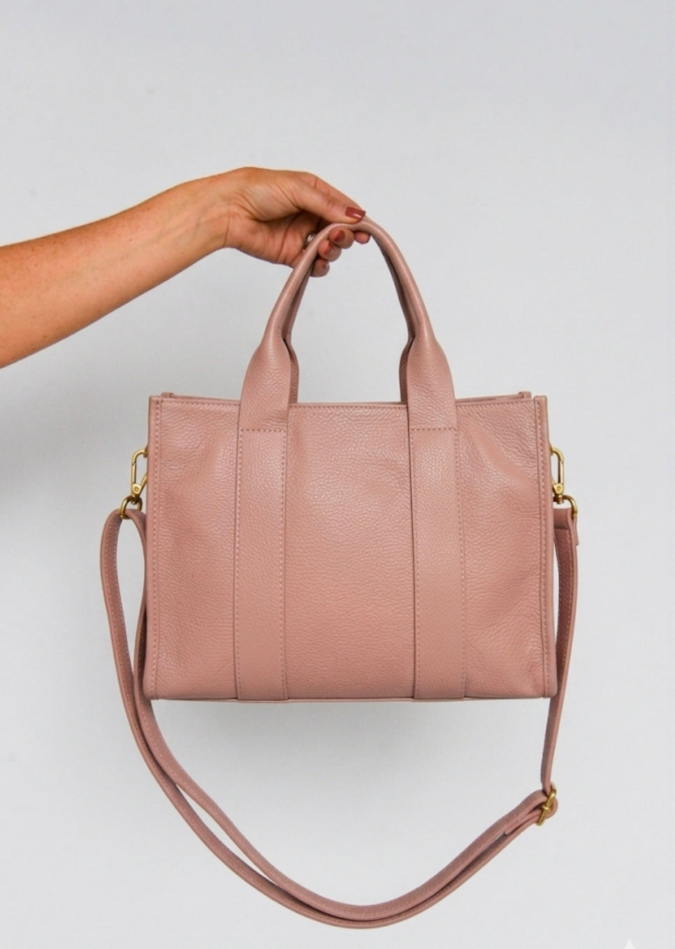 Maya Leather Tote Bag