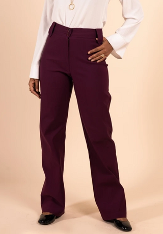 FiFi Burgundy Trousers