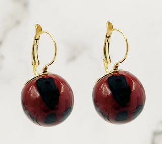 Josie Burgundy earring