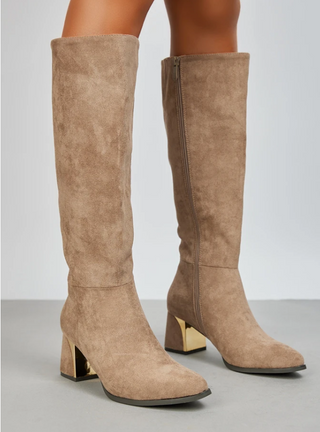 Vivienne Boots Beige