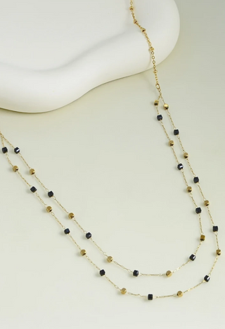Abigale Necklace Black