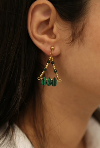 Abbie Green Earrings