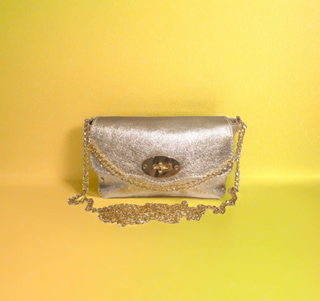 Maya Leather Bag Champagne