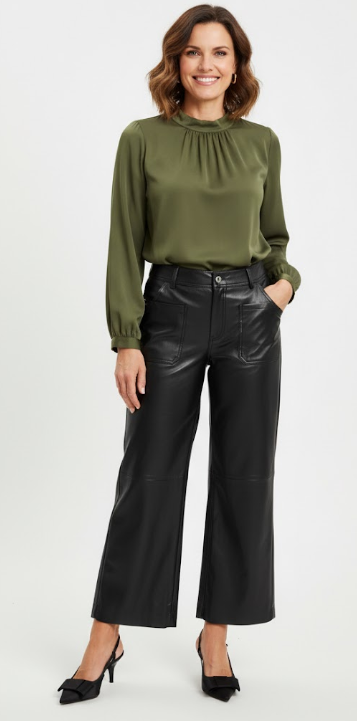 Lorraine Top Kaki