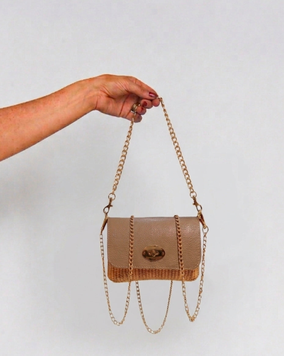 Nadia Crossbody Bag (Blush Pink)