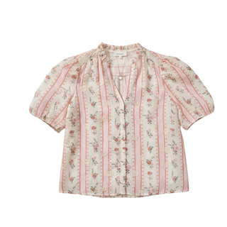 Brea Blouse Pink