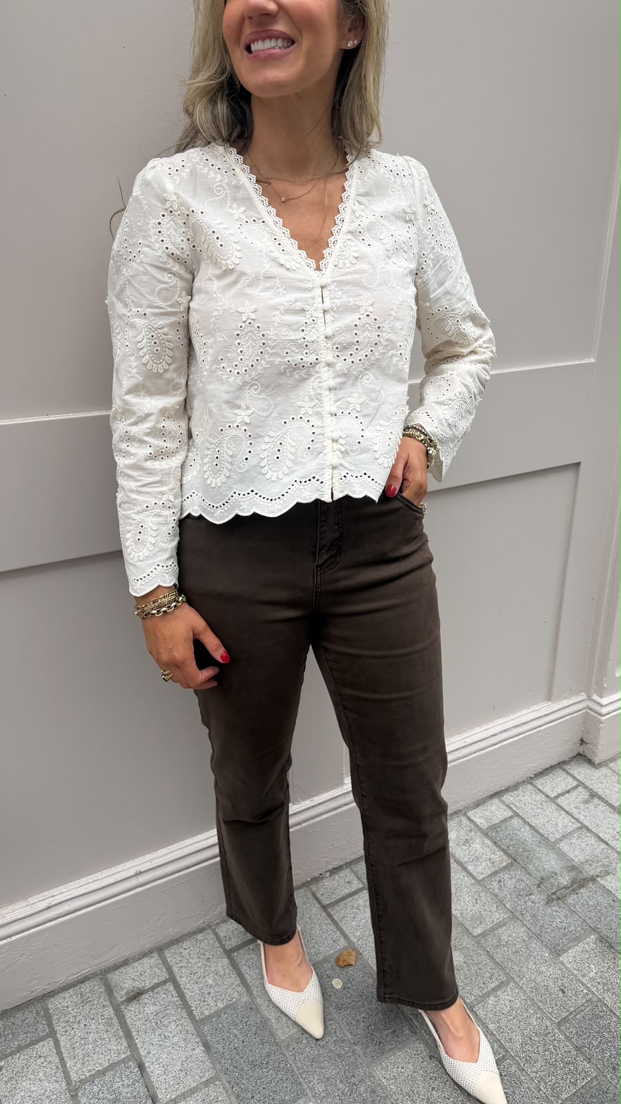 Fia Blouse - Lily's Boutique