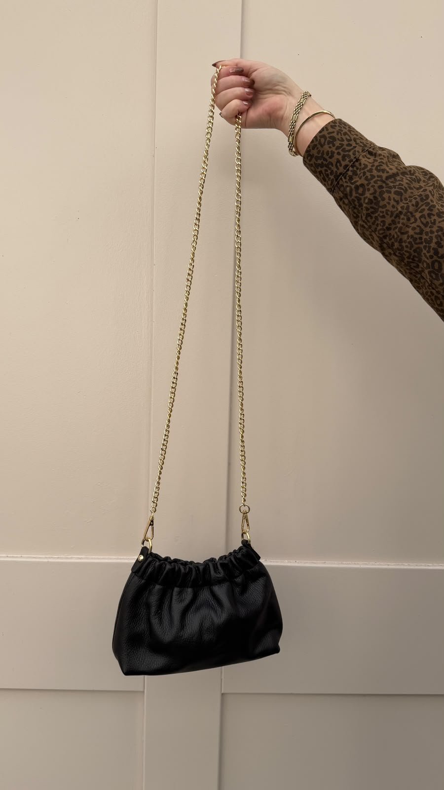Fleur Black Bag - Lily's Boutique