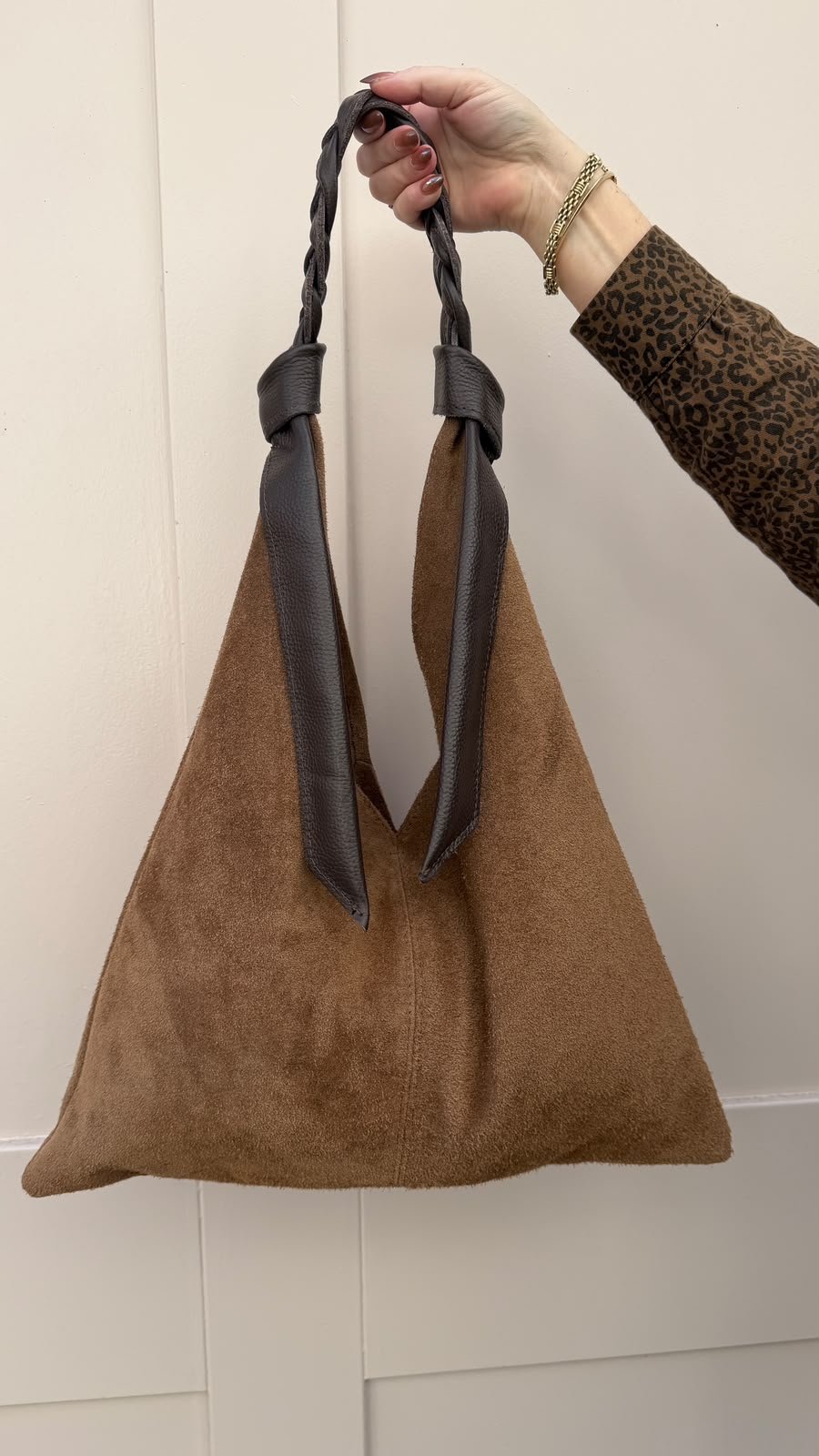 Sienna Suede Bag - Lily's Boutique