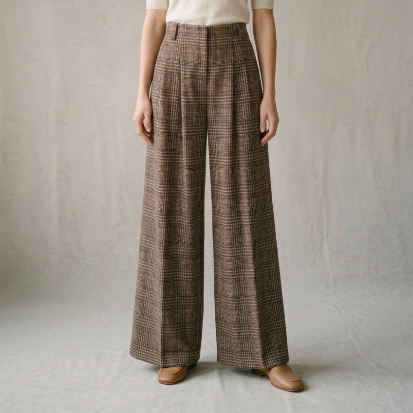 Olivia Wide-Leg Trousers