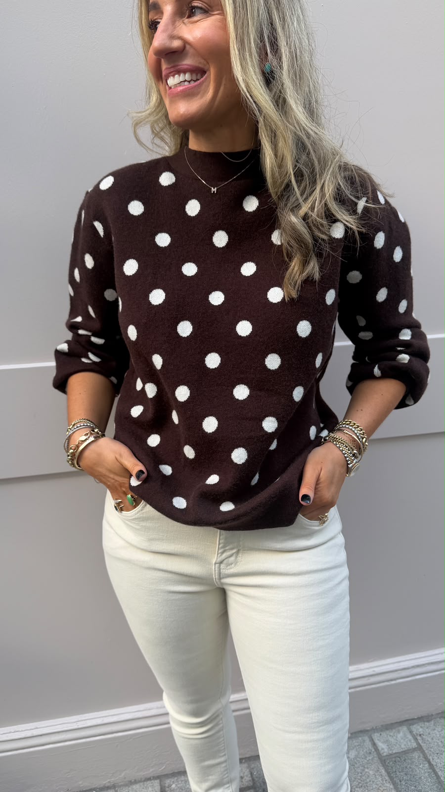 Ina Polka Dot Jumper