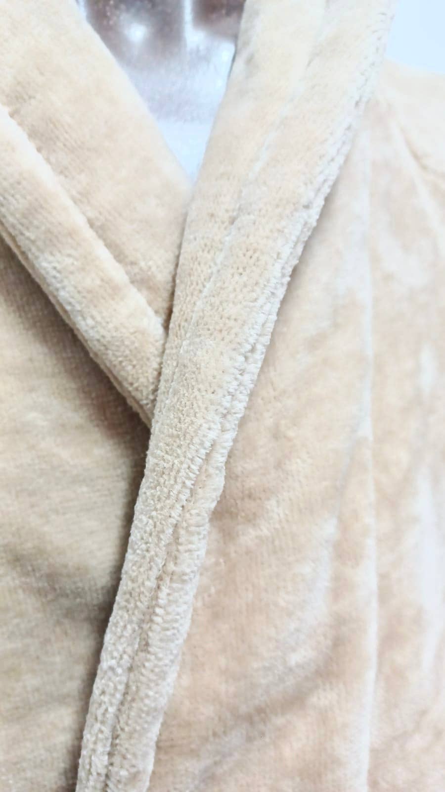 Bathrobe 100% sheared cotton 410gr: XL