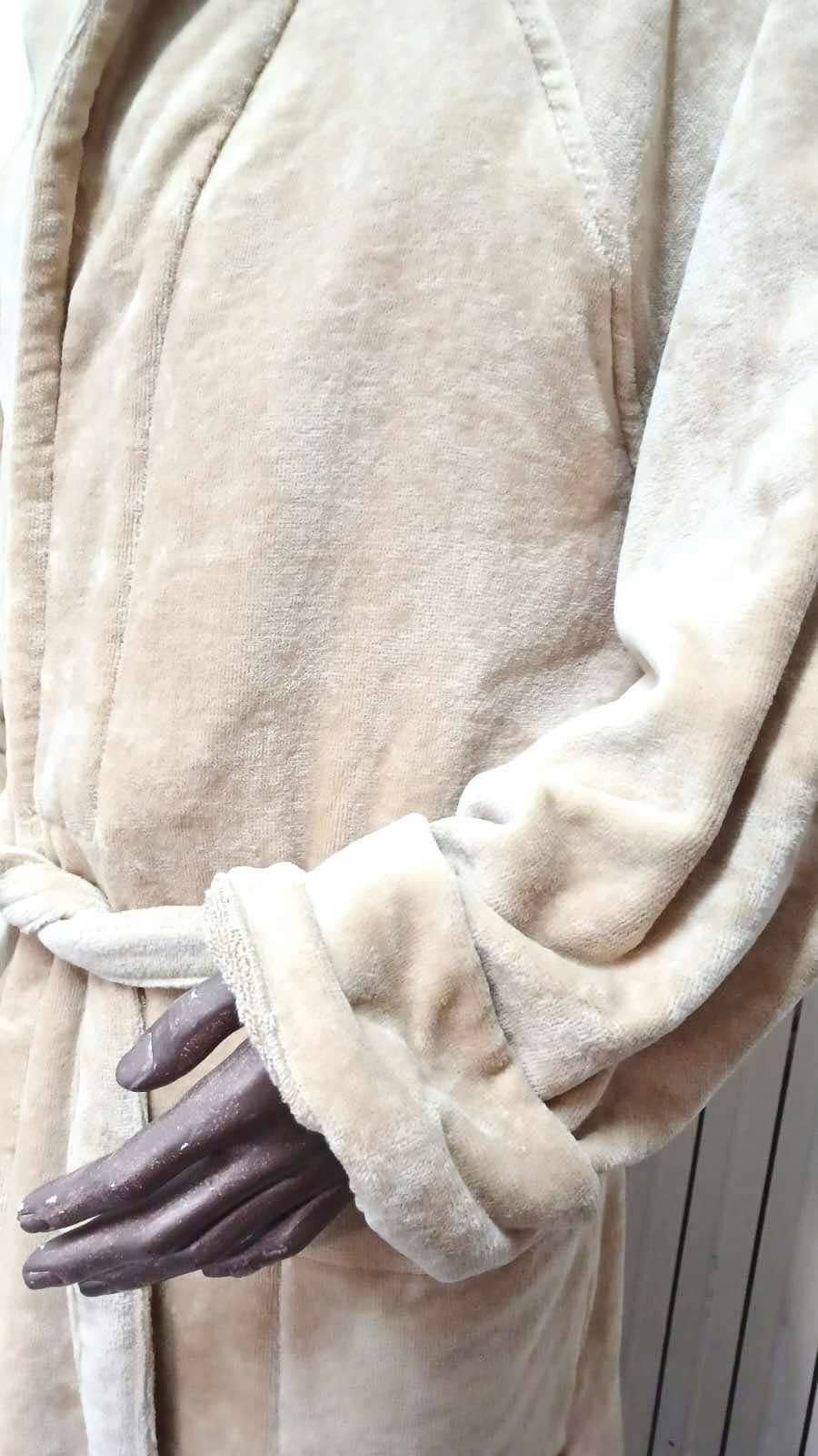 Bathrobe 100% sheared cotton 410gr: XL