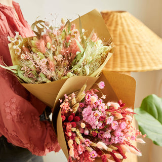 Dried Flowers - Classic Bouquet - Blush