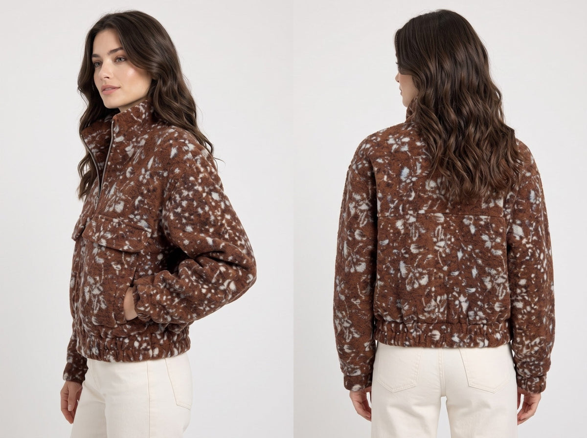 Caitlin Bomber Jacket - Lily's Boutique