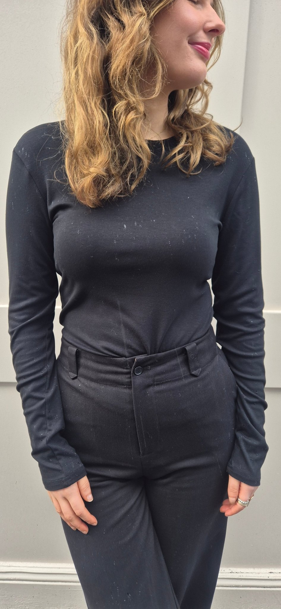 Eden Black T shirt - Lily's Boutique