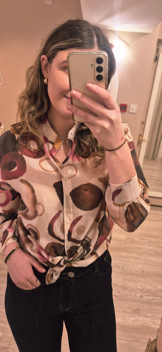 Francesca Top Beige