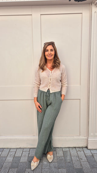 Kate Trousers Olive Green