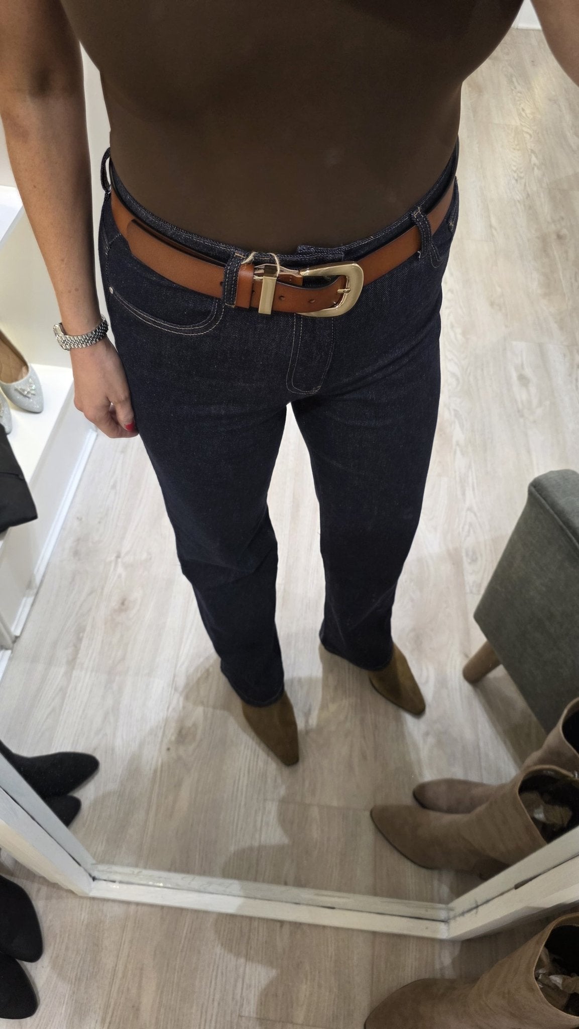Hazel Jeans Wide - Lily's Boutique