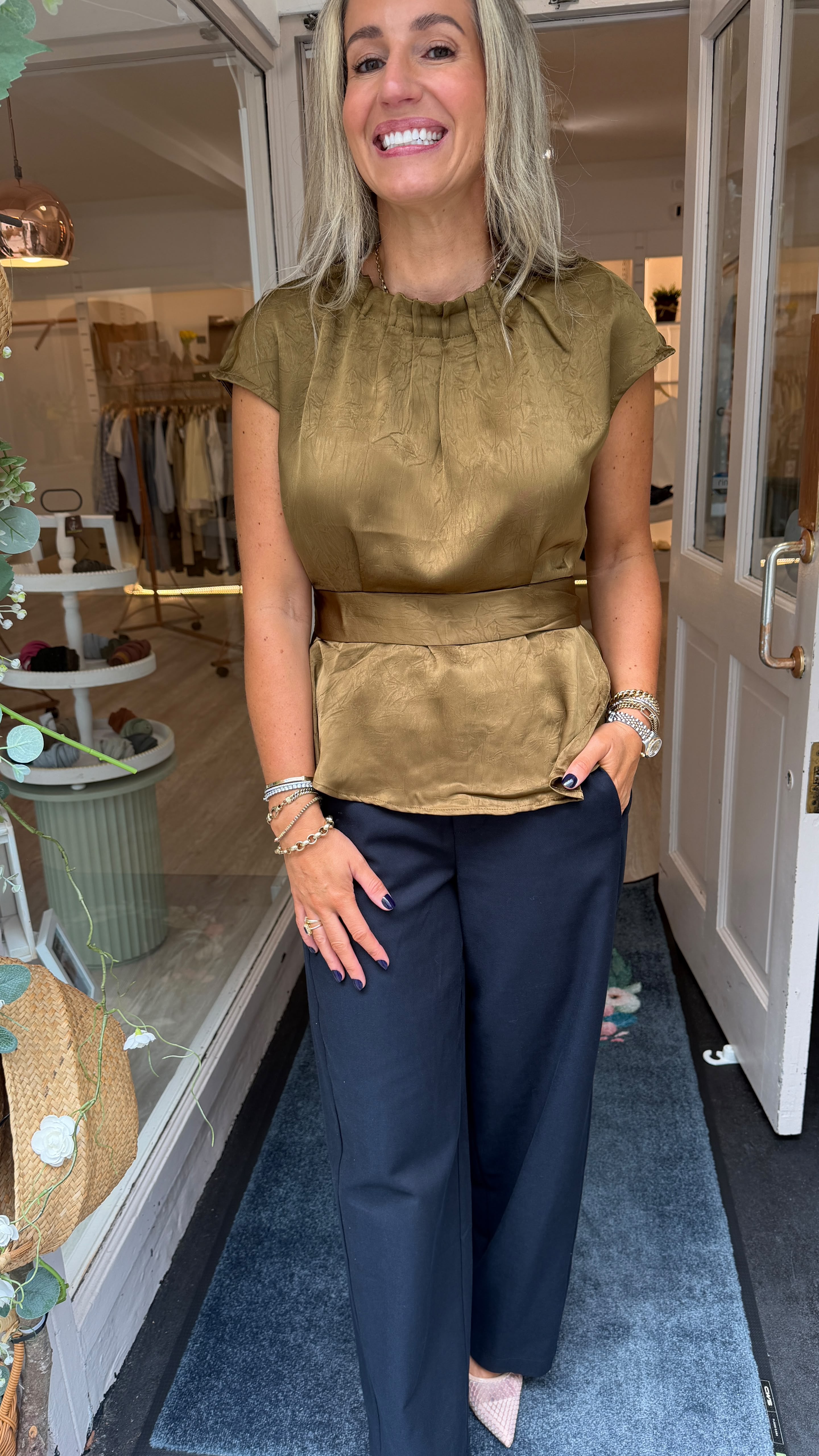 Berni Green Top