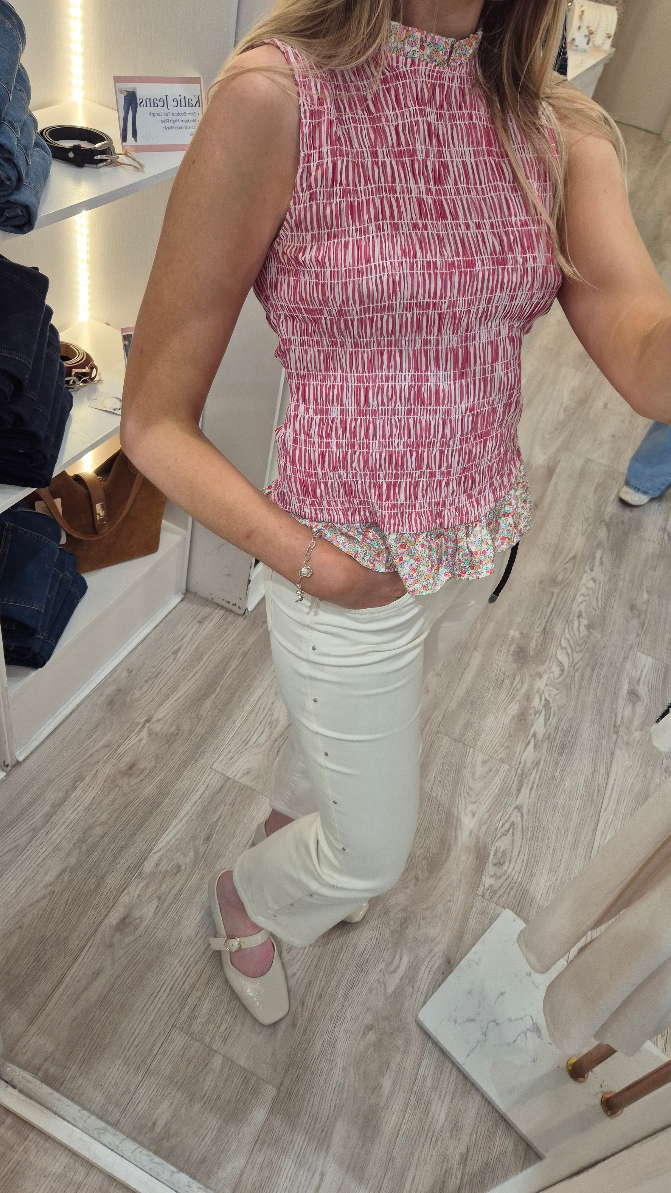 Elisa White Jeans