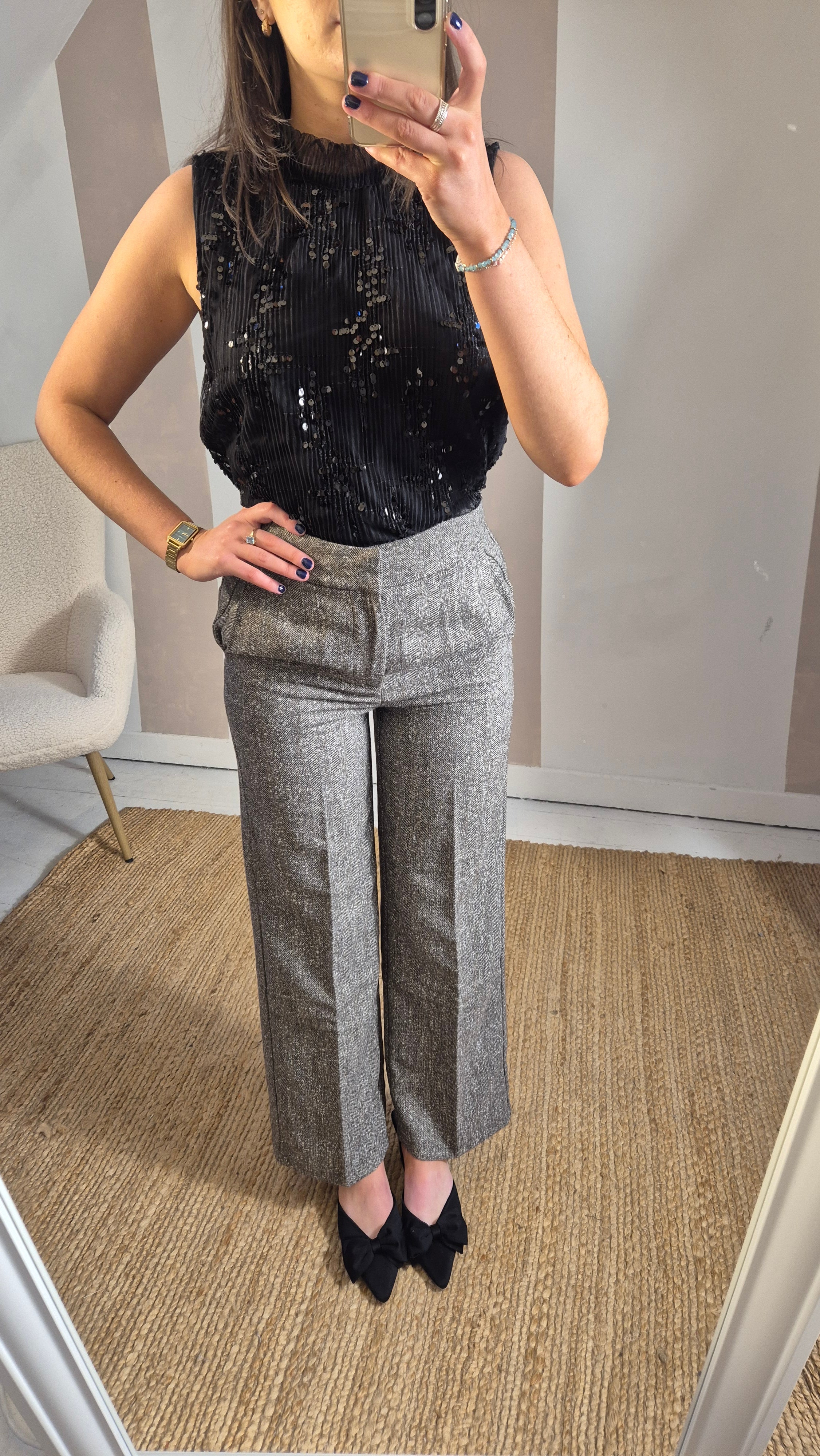 Heather Tweed Trousers