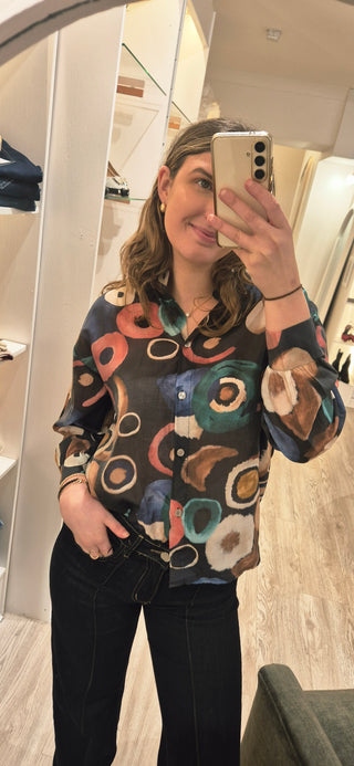 Francesca Top Blue