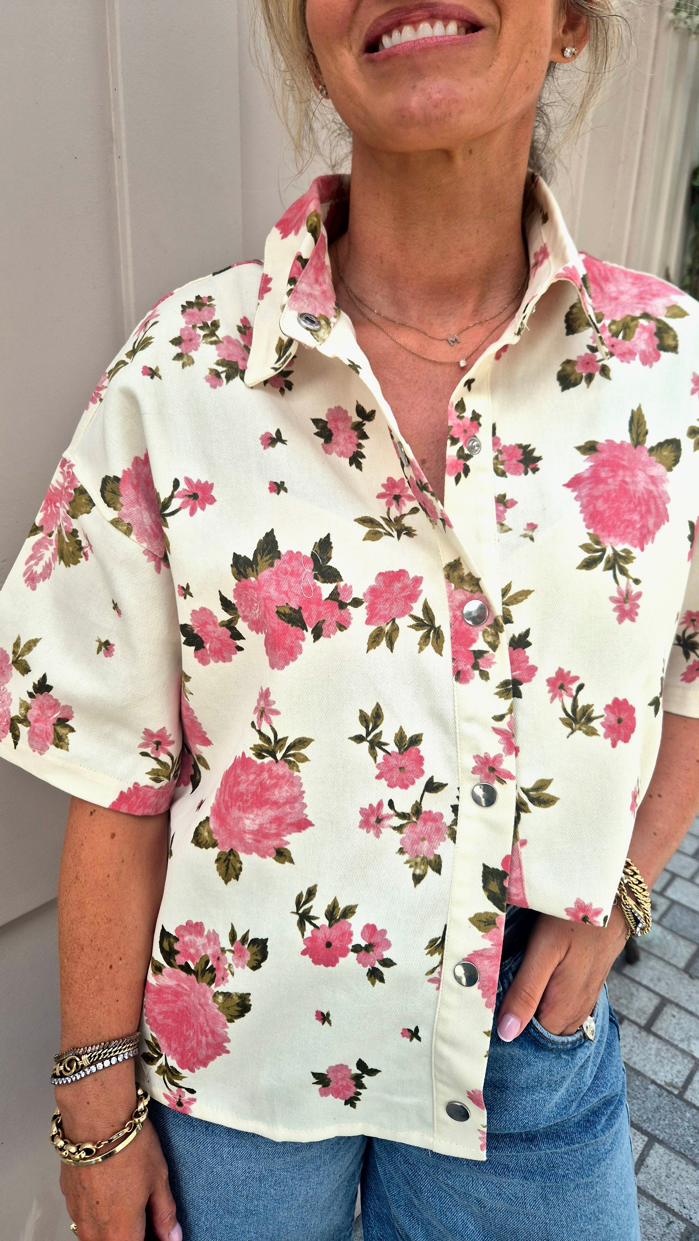 Kate Floral Top