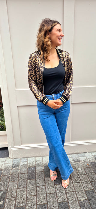 Polly Golden Bomber Jacket