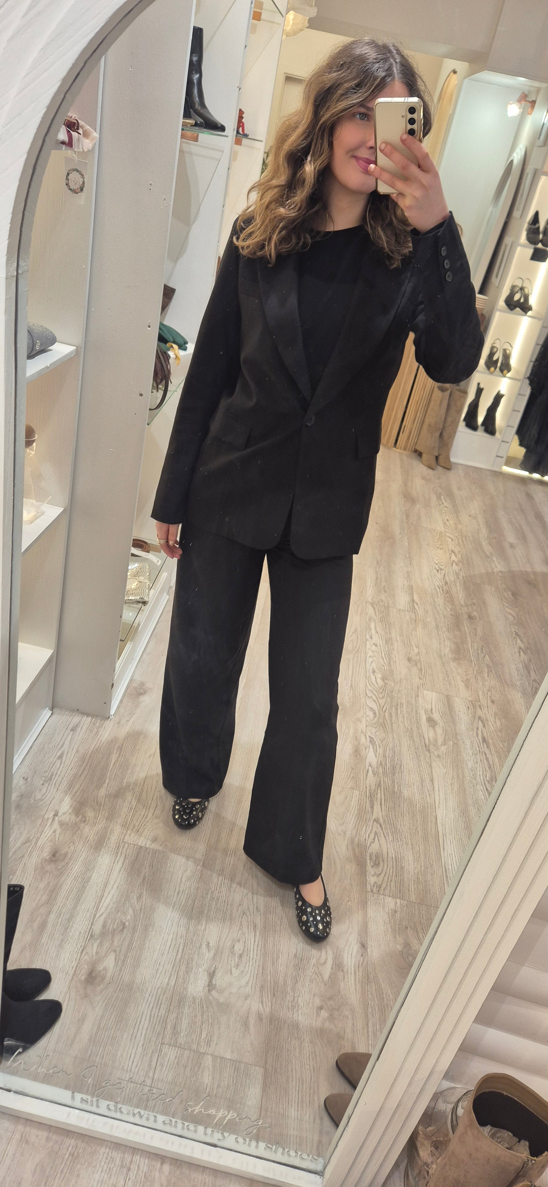 Emma Black Blazer