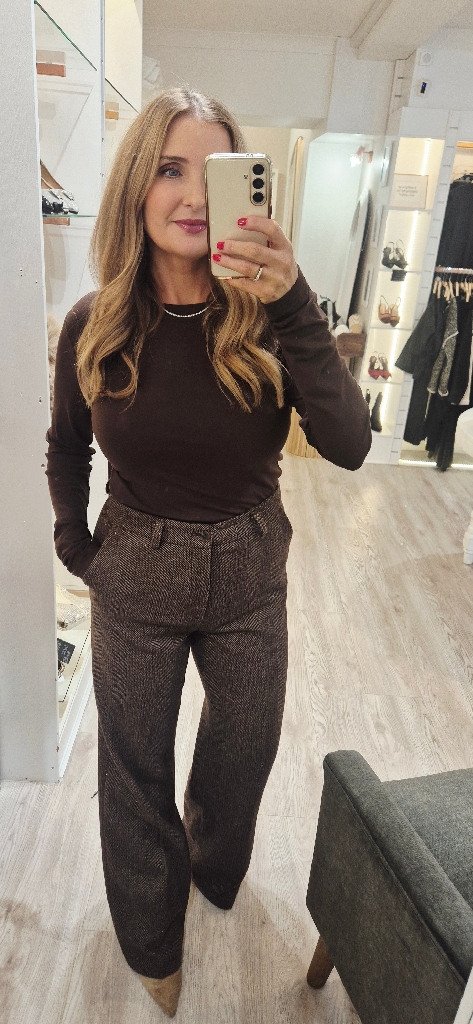 Eden Chocolate Brown T shirt