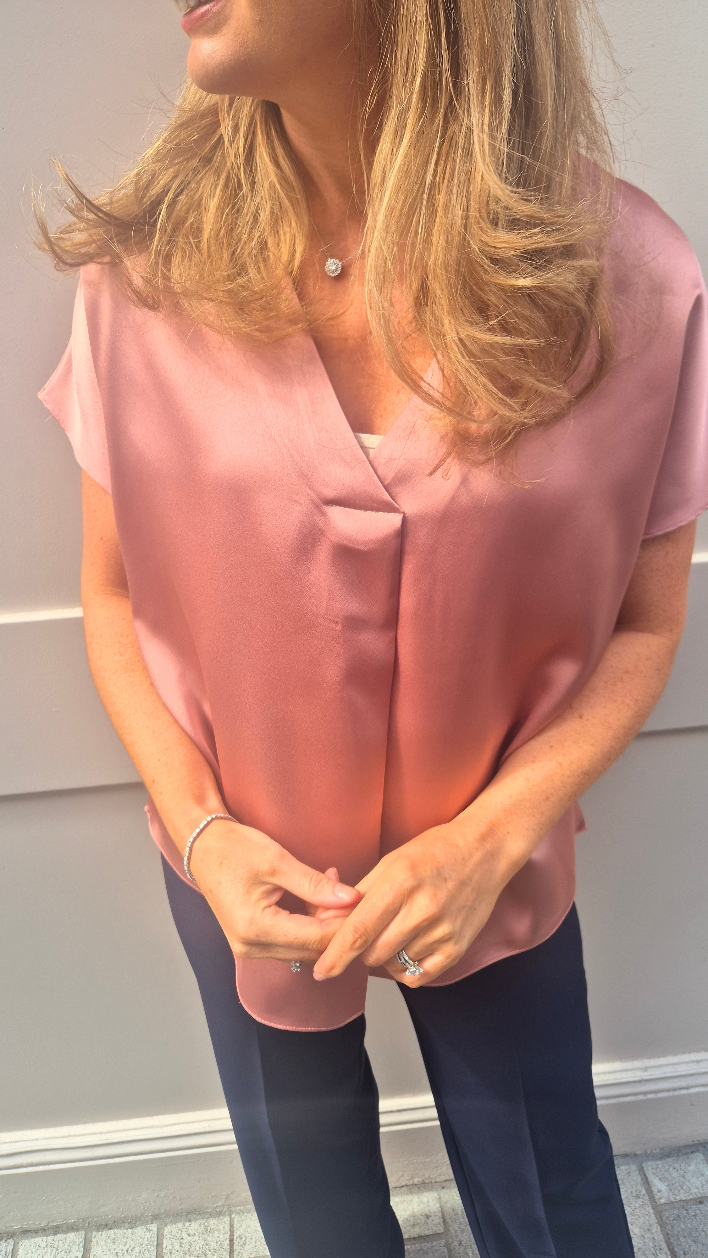 Lily Satin Top
