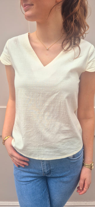 Charlotte Cami Top Cream