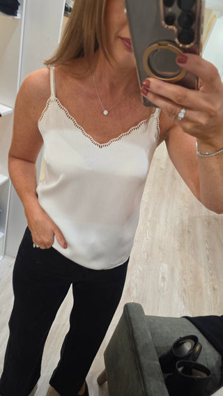 Evelyn Satin Cami
