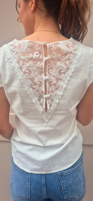 Charlotte Cami Top White