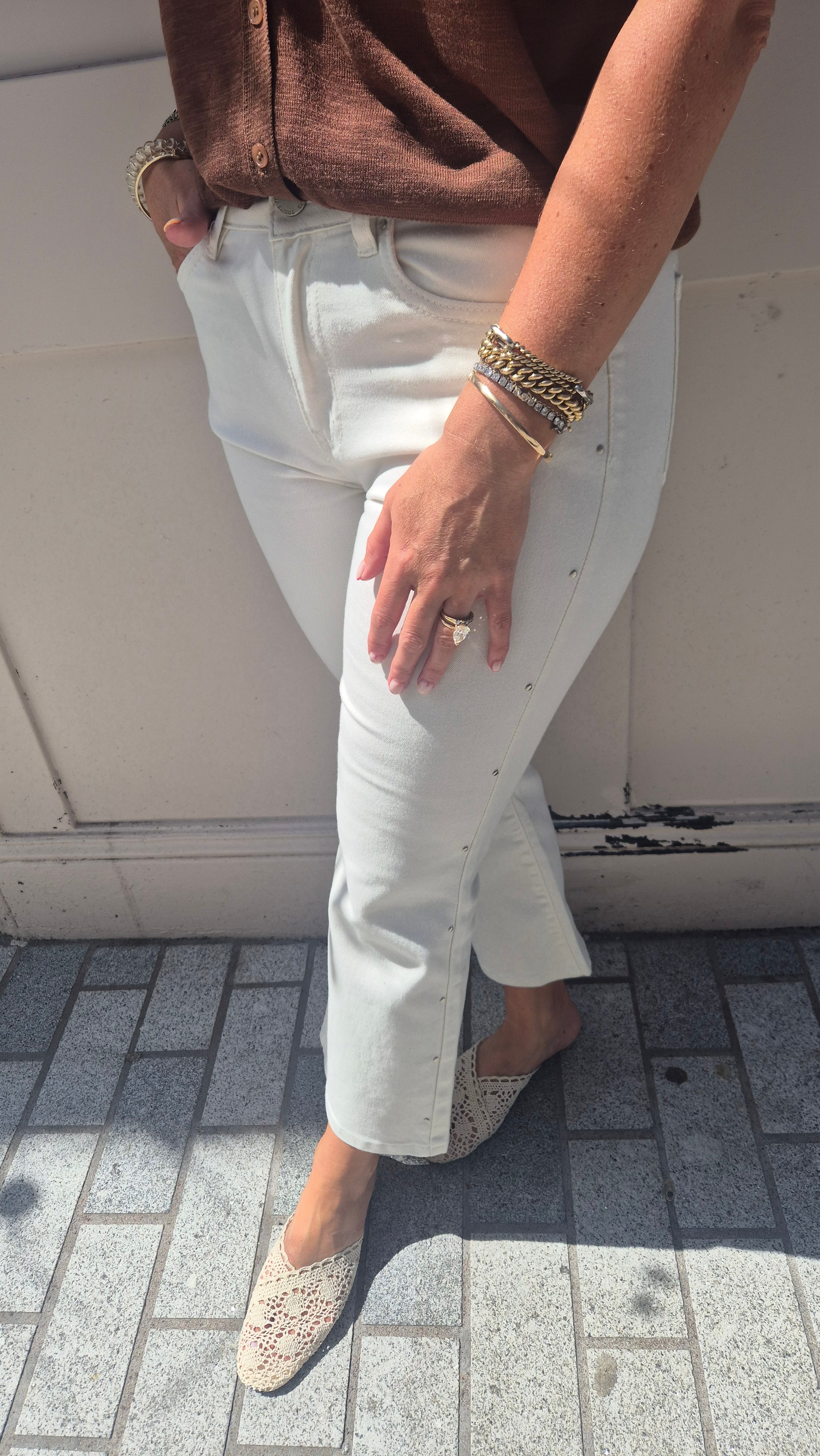Elisa White Jeans