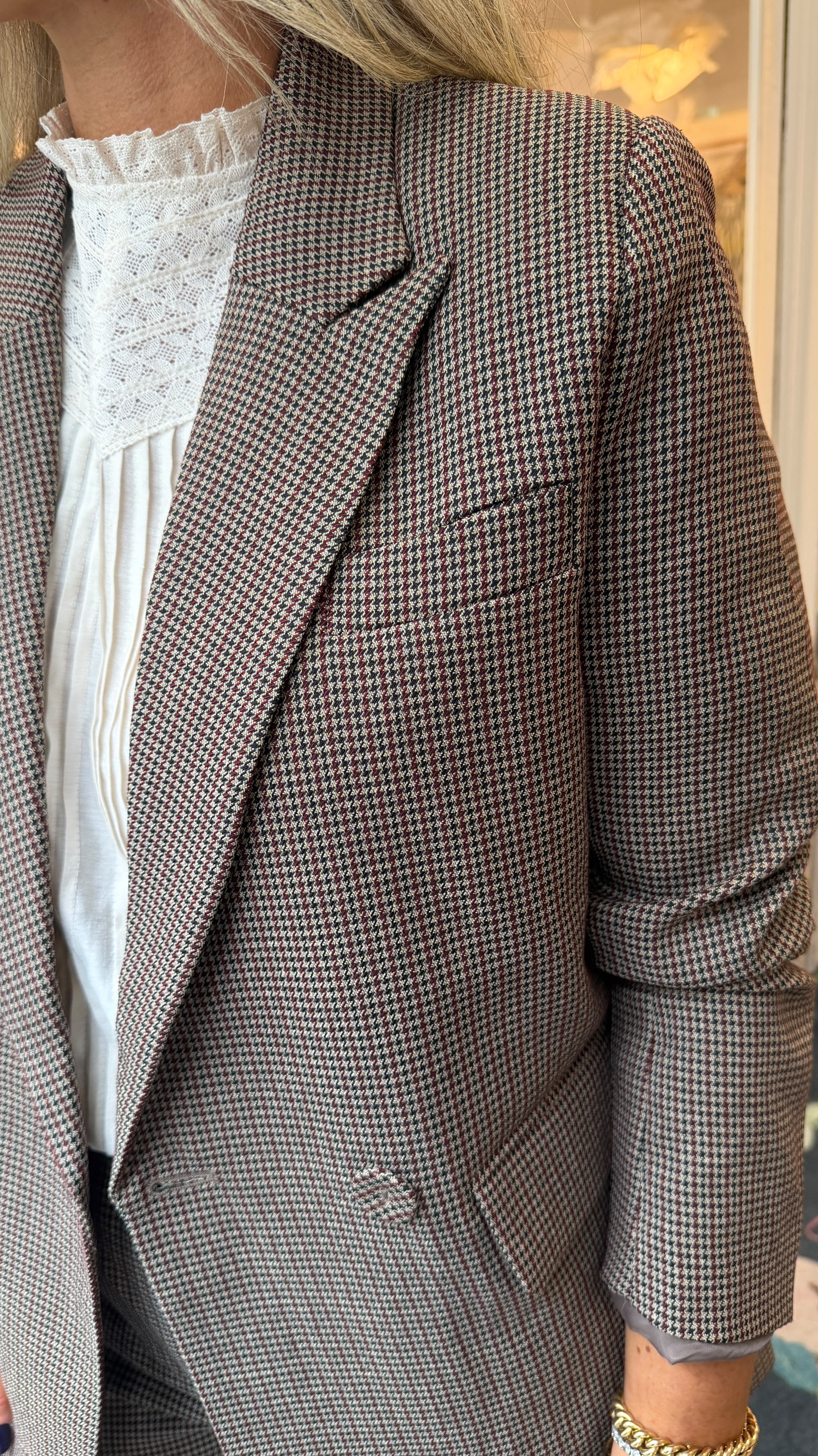 Angie Taupe Blazer