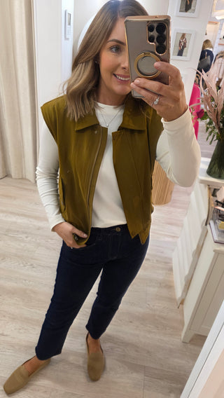 Polly Sleeveless Jacket