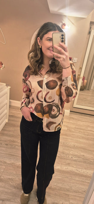 Francesca Top Beige