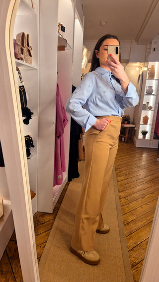 Heidi Camel Trousers