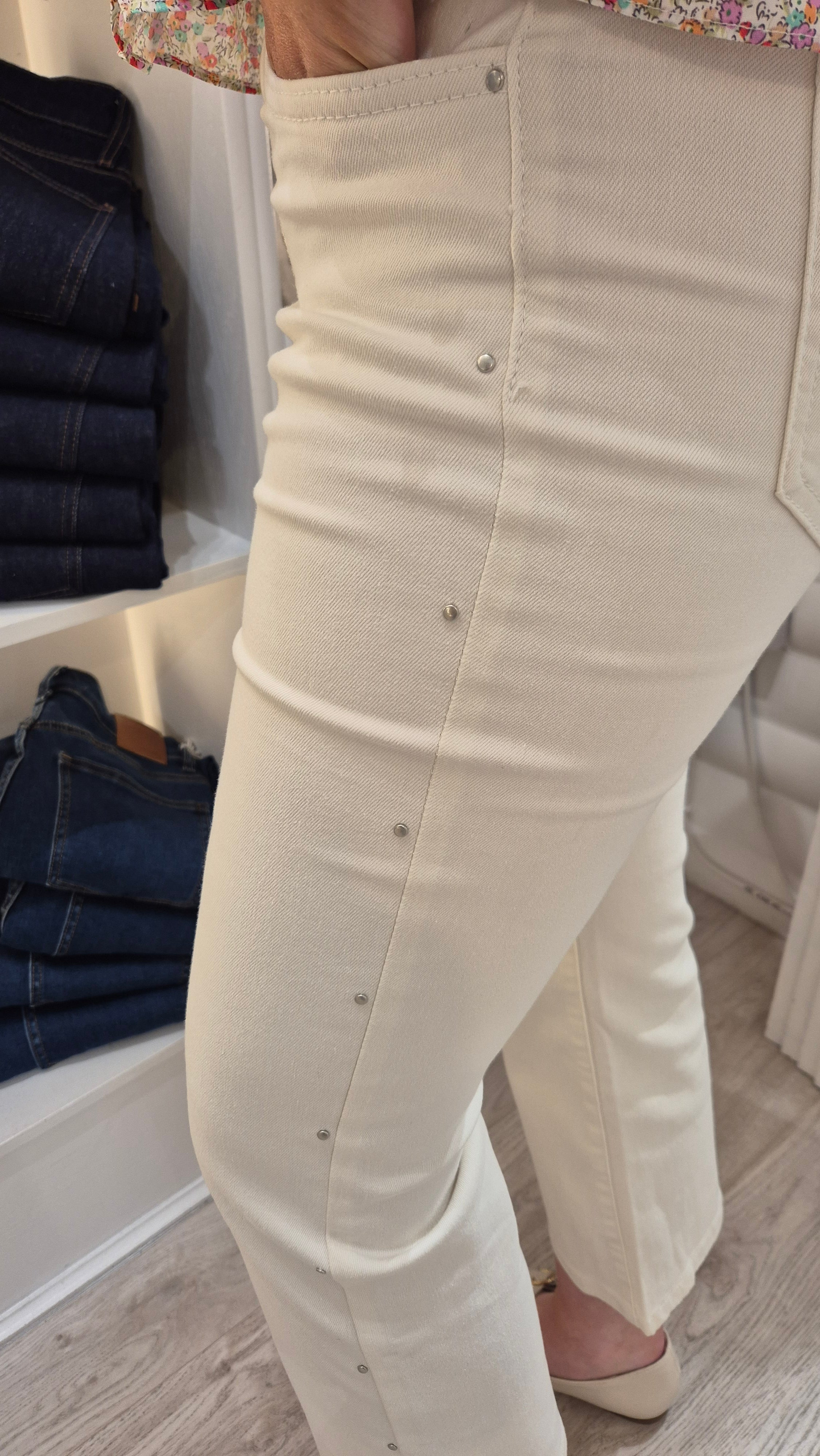 Elisa White Jeans