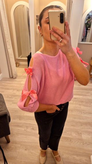 Tara Pink Jumper