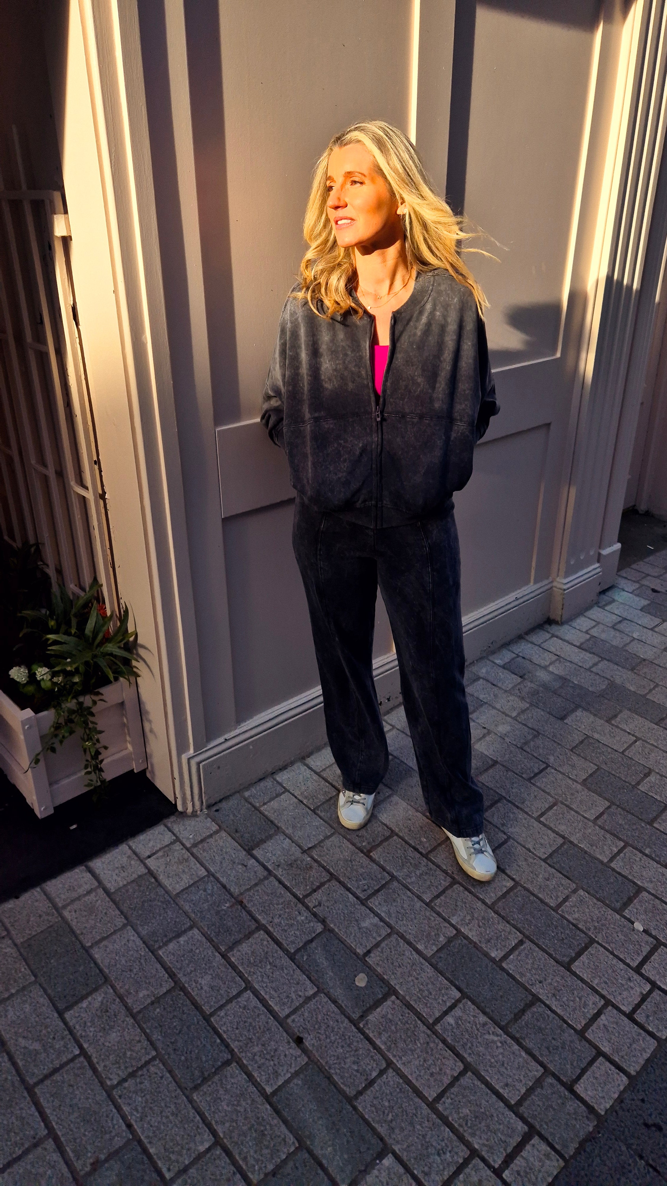 Lara Leisure wear zip up & Trousers set