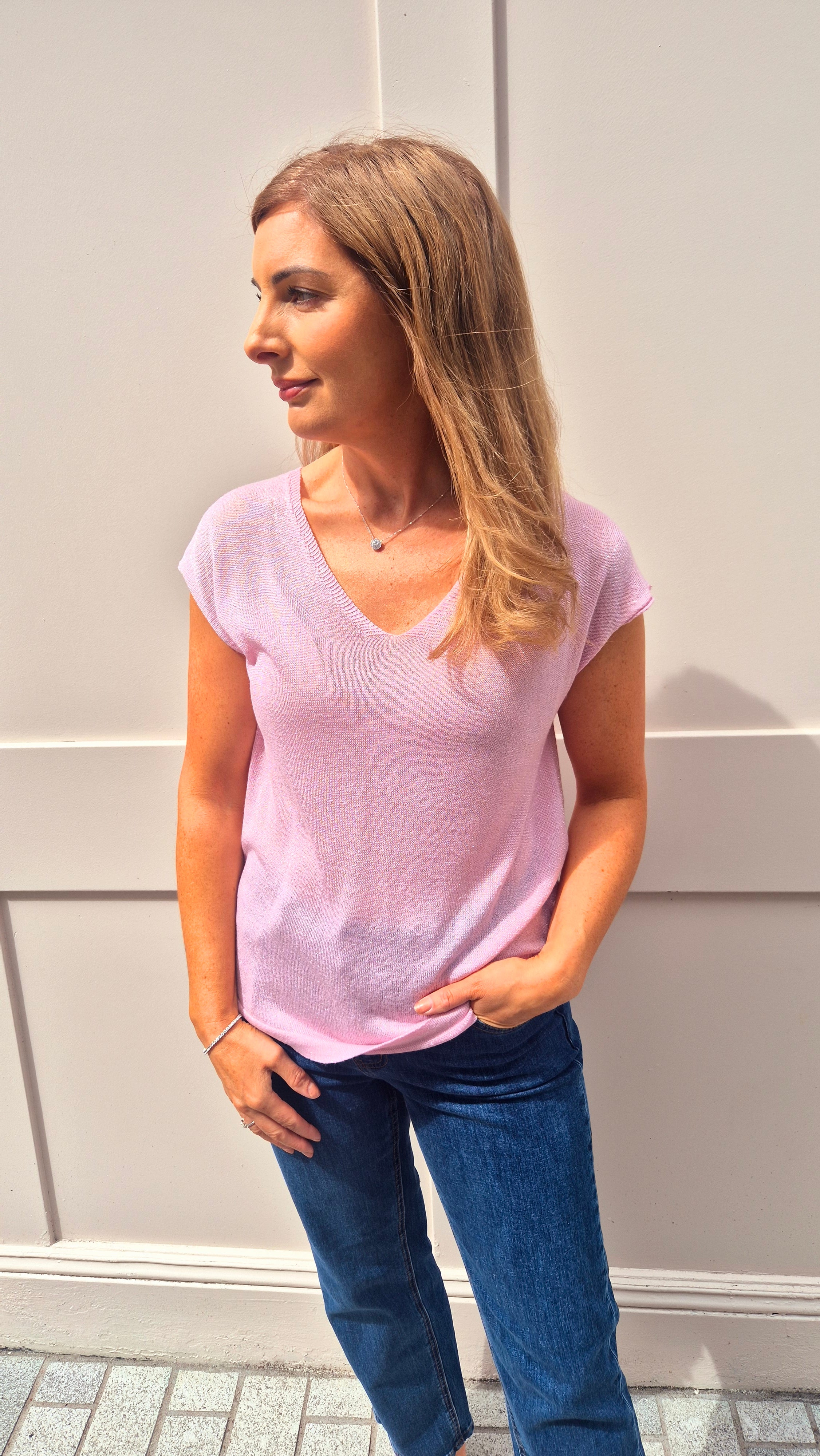 Emily Pink Top